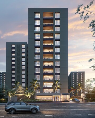 5 BHK Apartment – Exterior View View at Vesu - for Sale