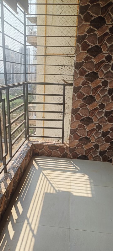 Balcony in 2 BHK Apartment at Neelkanth Heights, Ghansoli – for Rent