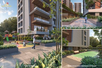 4 BHK Apartment – Exterior View View at Vesu - for Sale