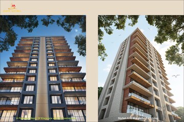 4 BHK Apartment – Exterior View View at Vesu - for Sale
