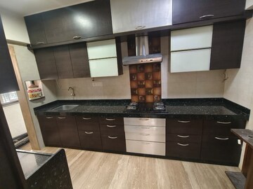 Kitchen in 3 BHK Apartment at DB Realty Shagun Towers, Goregaon East – for Rent