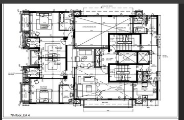 Floor Plan in 4 BHK Apartment at Tata Primanti Phase 2, Sector 72 – for Sale