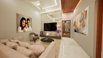 Living Room in 3 BHK Apartment at Vanshika Natures Harmony, Talaghattapura – for Sale