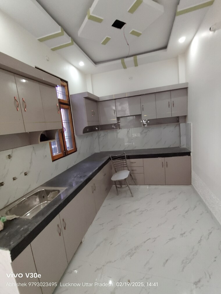 Kitchen, fazullaganj 2 Bedroom 900 Sq.Ft. Independent House In Fazullaganj Lucknow 8355316