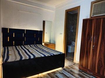 Bedroom in 1 BHK Builder Floor at Saket – for Rent