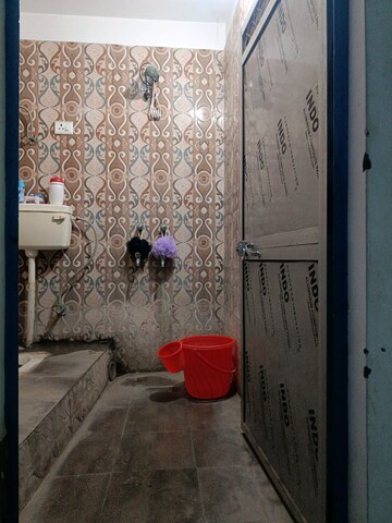 Bathroom in 1 BHK Builder Floor at Khirki Extension – for Rent