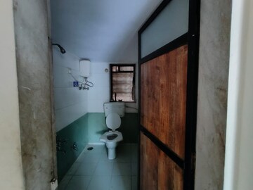 Bathroom in 2 BHK Apartment at Gala Pride Park, Manpada – for Rent