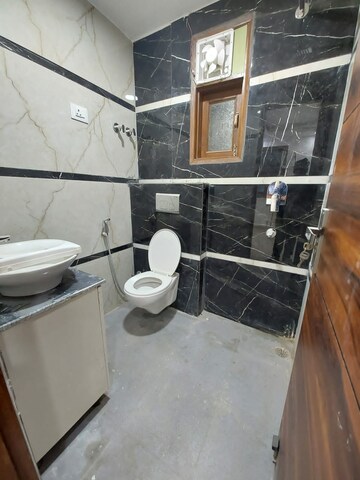 Kitchen in 2 BHK Builder Floor at Khirki Extension – for Rent