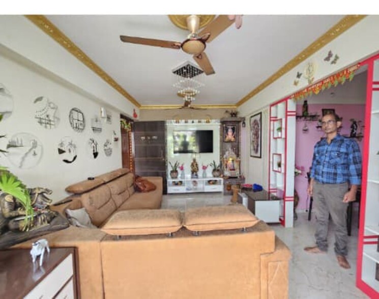 Living Room, radhe-krishna-sapphire 2 Bedroom 980 Sq.Ft. Apartment In Ulwe Navi Mumbai 8355687