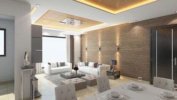 Living Room in 3 BHK Apartment at Satyam Imperial Heights, Ghansoli – for Sale