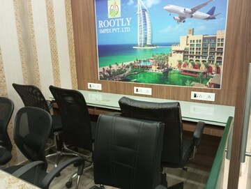 Team Area in  Office Space at Bharti Astra Towers, New Town – for Rent