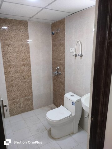 Bathroom in 2 BHK Apartment at Ajnara Le Garden, Sector 16b Greater Noida – for Rent