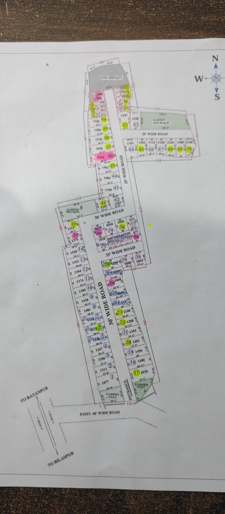 Exterior View, koni  1000 Sq.Ft. Plot In Koni Bilaspur 8355768