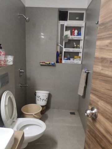 Bathroom in 3 BHK Apartment at Seawoods – for Sale