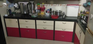 Kitchen in 1 BHK Apartment at Gagan Giri Apartment, Majiwada – for Rent