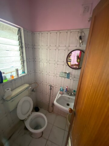 Bathroom in 2 BHK Apartment at Kumar Urban Kubera Colony, Kondhwa – for Rent