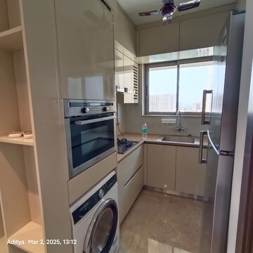 Kitchen in 1 BHK Apartment at Hiranandani Regent Hill, Powai – for Rent