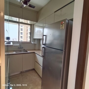 Kitchen in 1 BHK Apartment at Hiranandani Regent Hill, Powai – for Rent