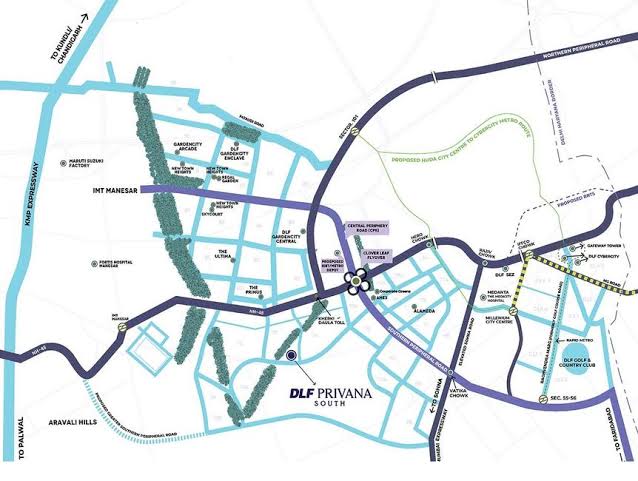 4 BHK + Servant Room,Study Room Apartment For Sale in DLF Privana