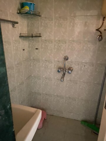 Bathroom in 1 RK Apartment at Shri Vijay Vihar CHS, Powai – for Rent