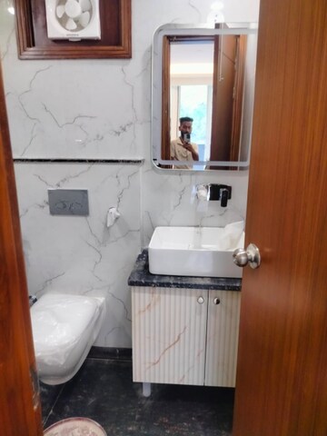 Bathroom in 4 BHK Builder Floor at Sector 8, Dwarka – for Sale