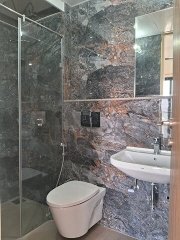 Bathroom in 2 BHK Apartment at Dosti Eastern Bay, Wadala – for Rent