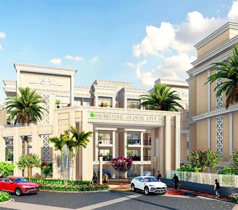 Exterior View, signature-global-city-81 3 Bedroom 1262 Sq.Ft. Builder Floor In Sector 81 Gurgaon 8356330