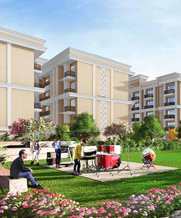 Exterior View, signature-global-city-81 3 Bedroom 1262 Sq.Ft. Builder Floor In Sector 81 Gurgaon 8356330