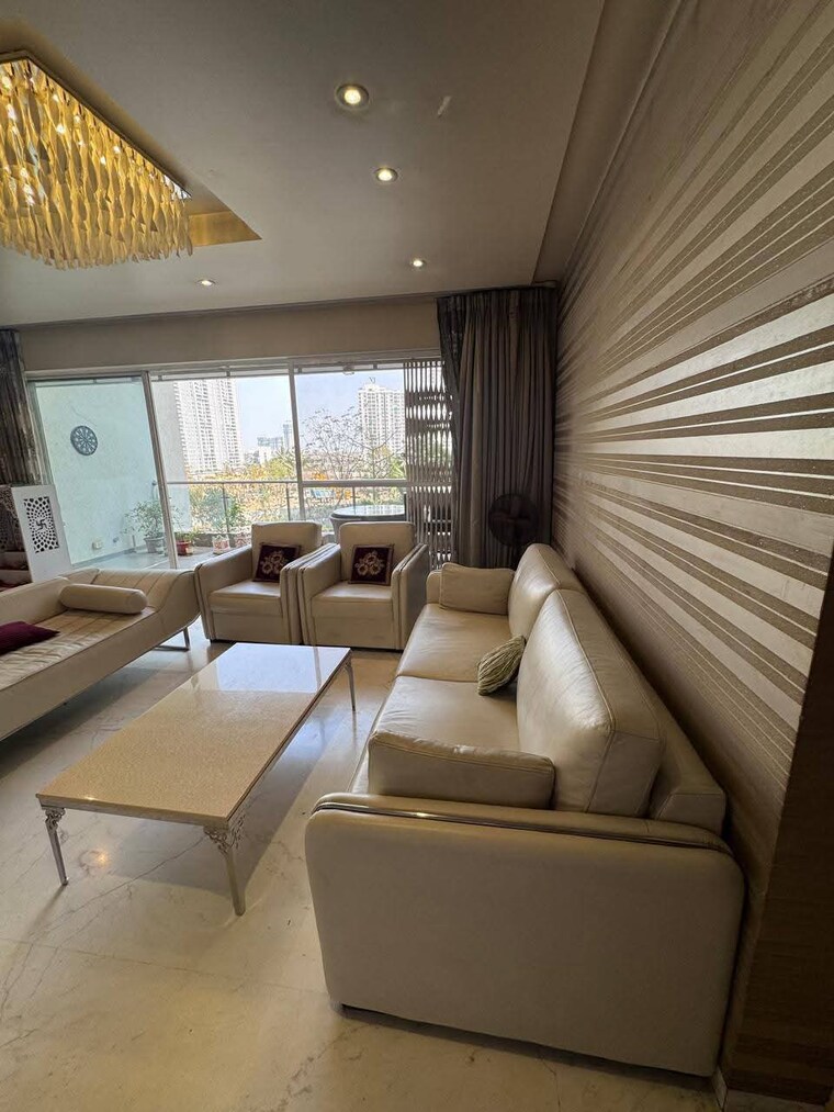 Living Room, duville-riverdale 3.5 Bedroom 2000 Sq.Ft. Apartment In Kharadi Pune 8356377