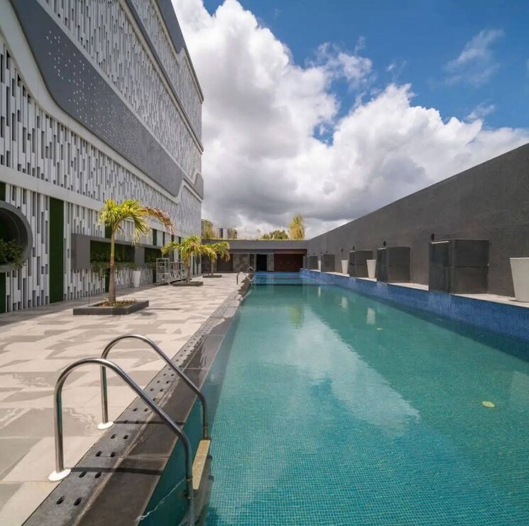 Swimming Pool, duville-riverdale 3.5 Bedroom 2000 Sq.Ft. Apartment In Kharadi Pune 8356377