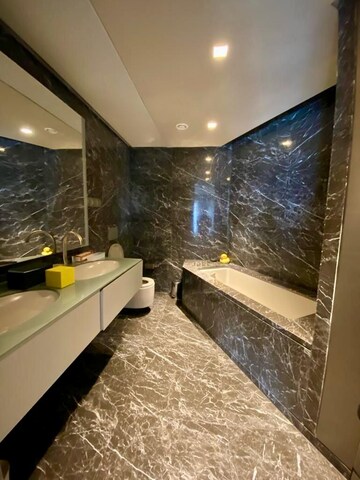 Attached Bathroom in 4 BHK Apartment at Lodha World One, Worli – for Rent