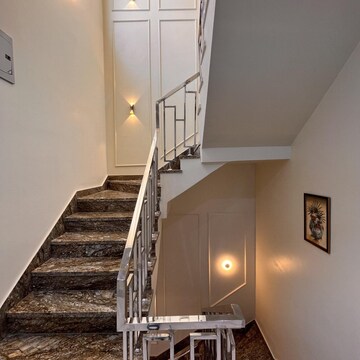 Staircase in 4 BHK Villa at Sirsi Road – for Sale