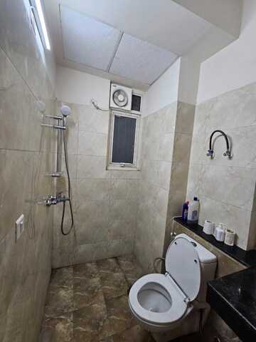 Bathroom in 3 BHK Apartment at Sector 5 Wave City – for Rent