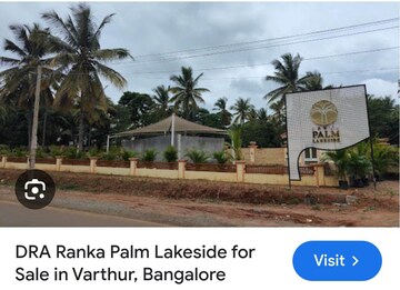 Plot For Resale in DRA Ranka Palm Lakeside Varthur Bangalore  8356732