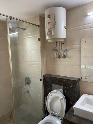 Bathroom in 4 BHK Builder Floor at Safdarjang Enclave – for Rent