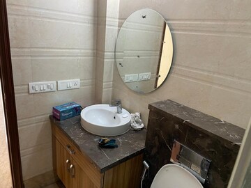 Bathroom in 4 BHK Builder Floor at Safdarjang Enclave – for Rent