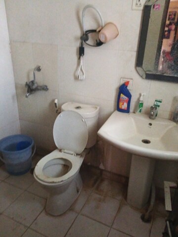 Bathroom in 2 BHK Apartment at Amrapali Empire, Sain Vihar – for Rent