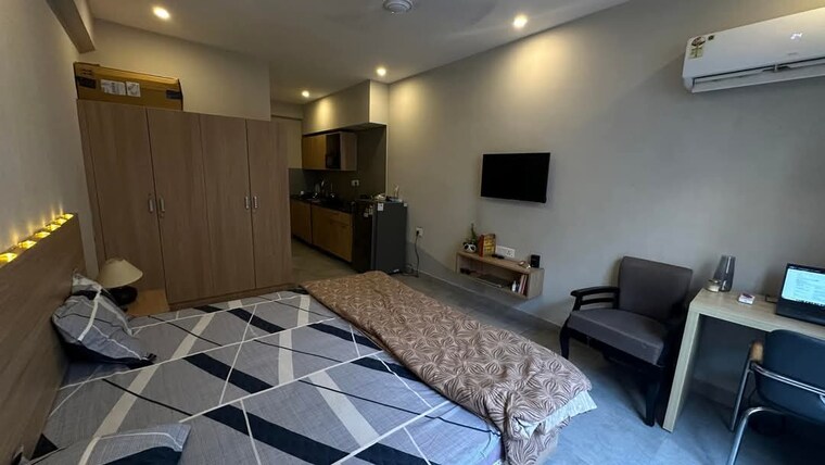 Bedroom, dharti-the-next-level 1 Bedroom 450 Sq.Ft. Apartment In Borivali East Mumbai 8356832