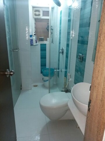 Bathroom in 2 BHK Apartment at Benhur CHS LTD, Andheri West – for Rent