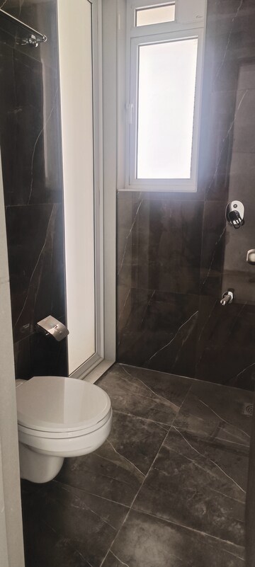 Bathroom in 1 BHK Apartment at Bhairaav Goldcrest Residency, Ghansoli – for Rent