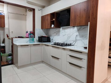 Kitchen in 3 BHK Apartment at Pashmina Waterfront, Old Madras Road – for Rent