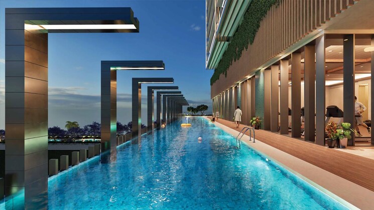 Swimming Pool, signature-global-twin-tower-dxp 4 Bedroom 3785 Sq.Ft. Apartment In Sector 84 Gurgaon 8357139