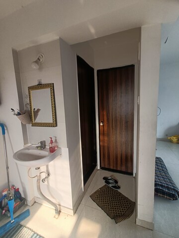 Master Bedroom in 1 BHK Apartment at Tirupati Heights Dhankwadi, Dhankawadi – for Rent