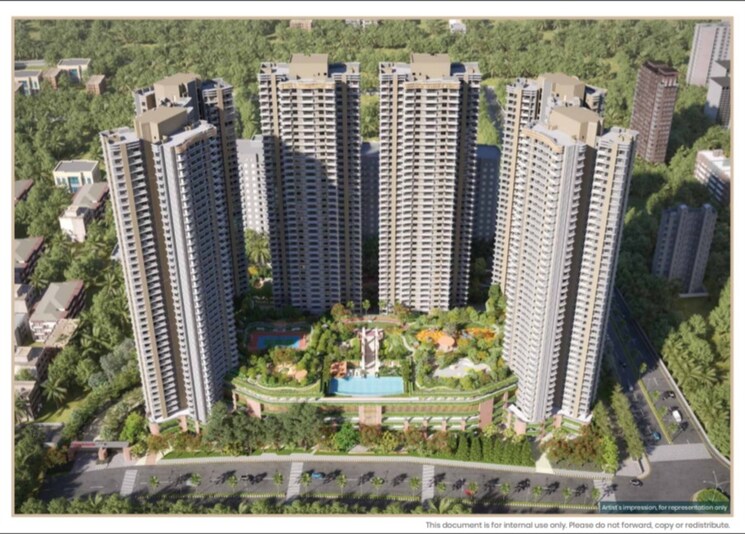 Master Plan, mahindra-vista 3 Bedroom 932 Sq.Ft. Apartment In Kandivali East Mumbai 8357201