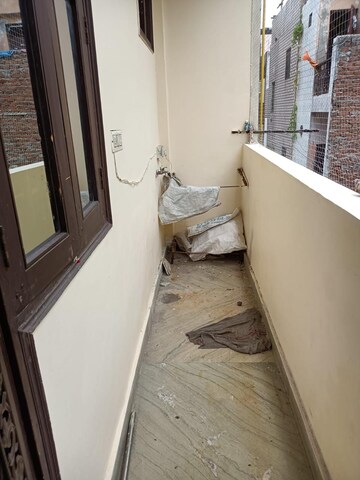 Balcony in 1.5 BHK Builder Floor at Gagan Vihar – for Rent
