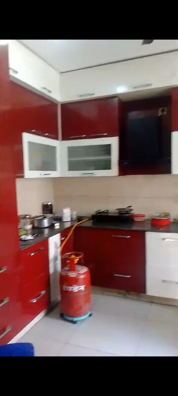 Kitchen in 4 BHK Apartment at Panchsheel Greens, Sector 16 Greater Noida – for Rent