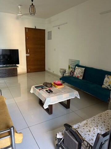 Living Room in 3 BHK Apartment at Goyal Olive Greens, Gota – for Rent