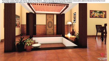 Living Room in 4 BHK Villa at Pattambi – for Sale