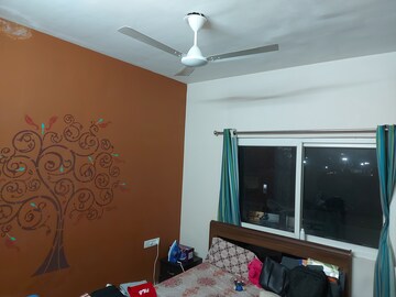 Bedroom in 2 BHK Apartment at Godrej Garden City, Jagatpur – for Rent