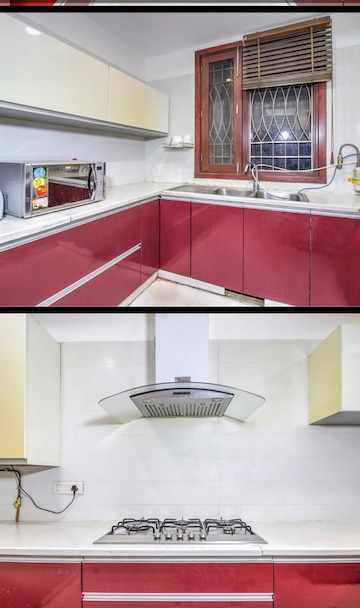 Kitchen in 4 BHK Apartment at Saket – for Rent